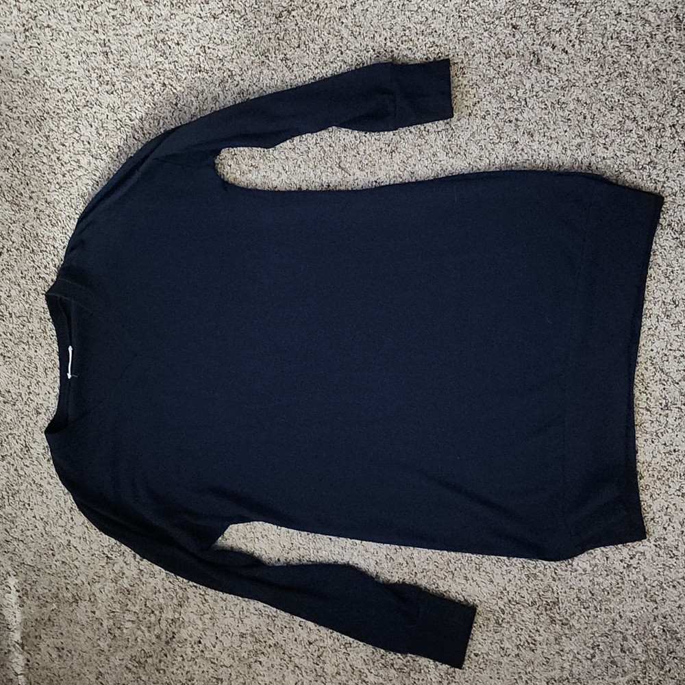 V neck sweater tunic